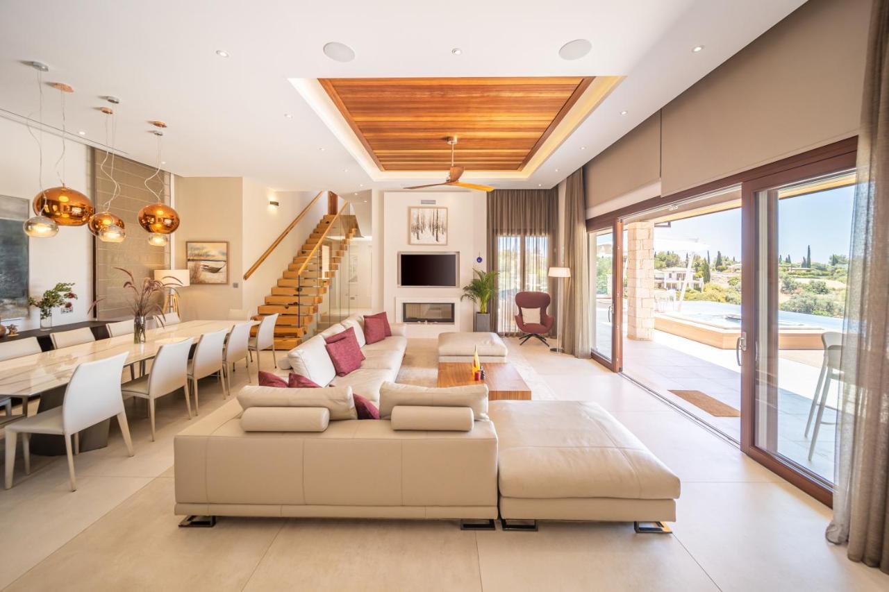 Villa Elea, New Deluxe Golf Villa At Aphrodite Hills - 6 Bedrooms, 7 Bathrooms Kouklia Exterior foto